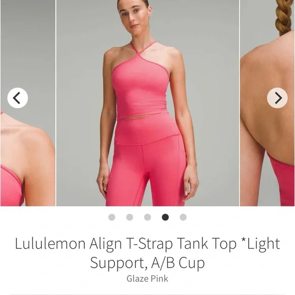 Lululemon Align T-Strap Tank Top *Light Support, A/B Cup - Picture 5 of 5
